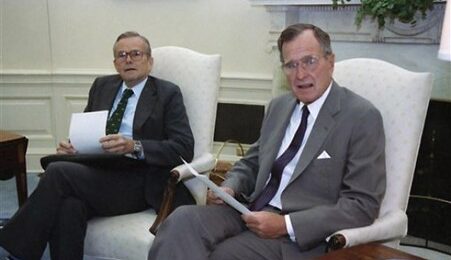 Nicholas F. Brady & George Bush
