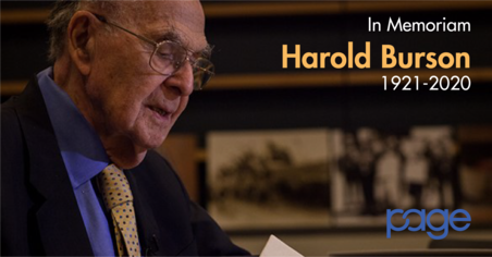 Harold Burson in Memoriam