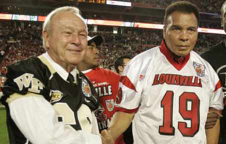 Arnold Palmer and Muhammad Ali