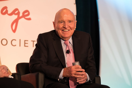 Jack Welch talks about the importance of a gutsy, honest CCO at Spring Seminar.