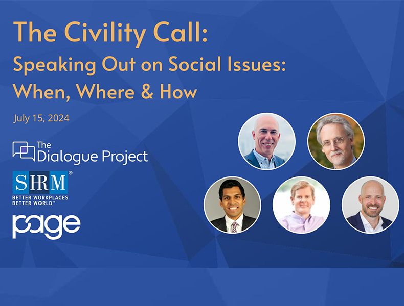 The Civility Call: The Role of Business Leaders in Promoting Free and ...